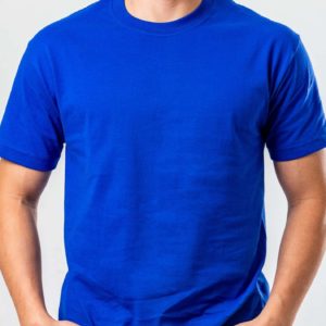 Camiseta Azul Bandera para Adulto Cuello Redondo